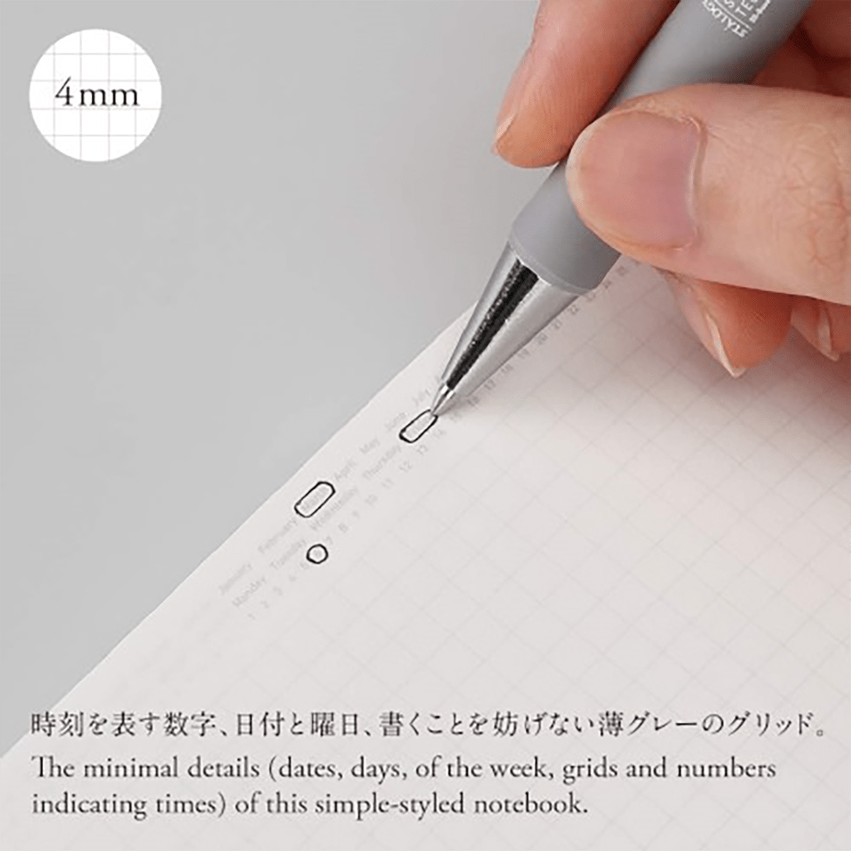 Stalogy Editor Series 365 days Notebook - Dot Grid - A5 - Pen Boutique Ltd