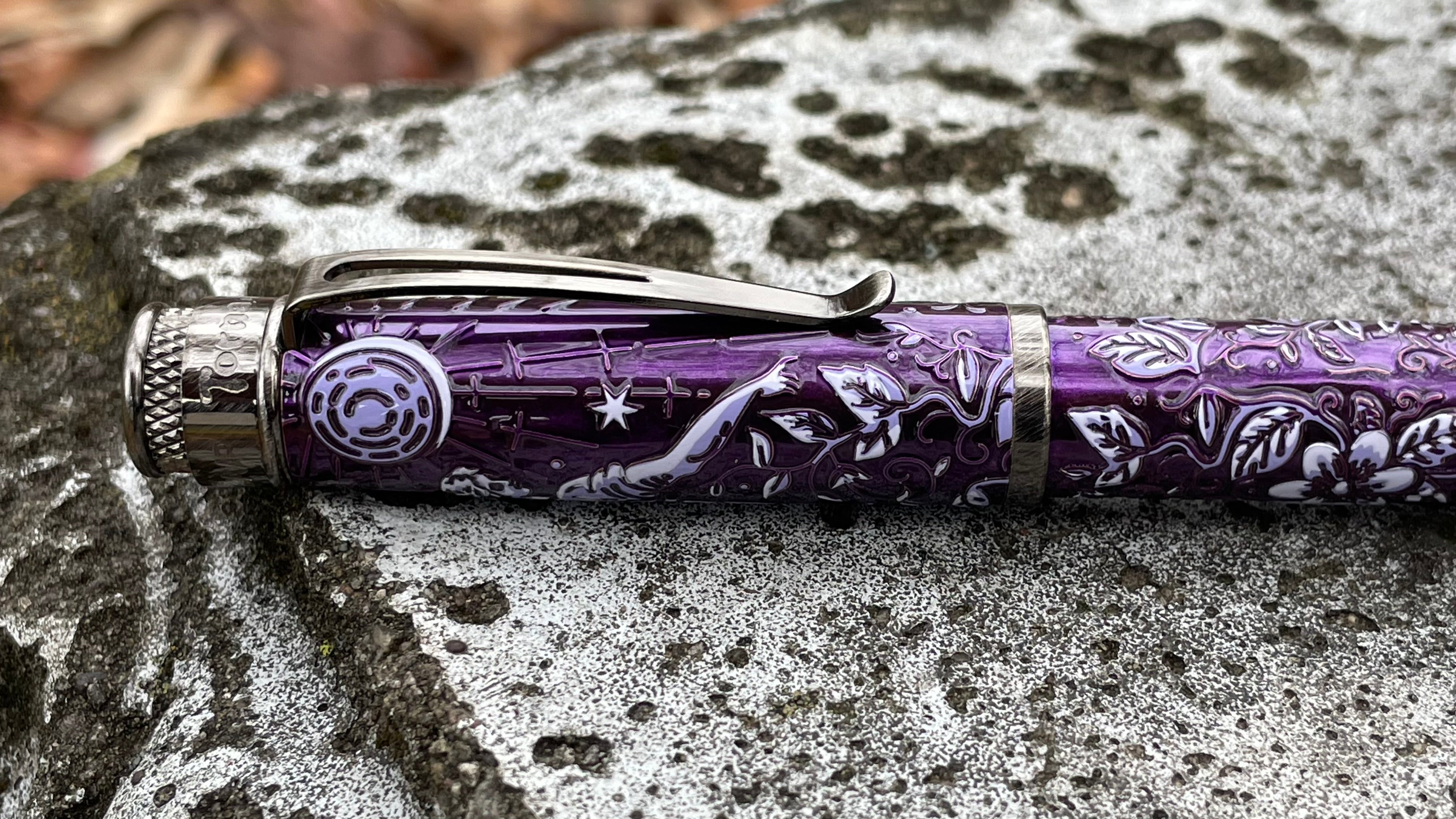 Retro 51 Tornado x Pen Boutique Exclusive Fountain Pen - Raven 3 - 2024 Edition - Pen Boutique Ltd