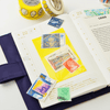 Hobonichi Add - on Pocket - Yellow - Card - Pen Boutique Ltd