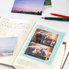Hobonichi Add - on Pocket - Light Blue - Postcard - Pen Boutique Ltd
