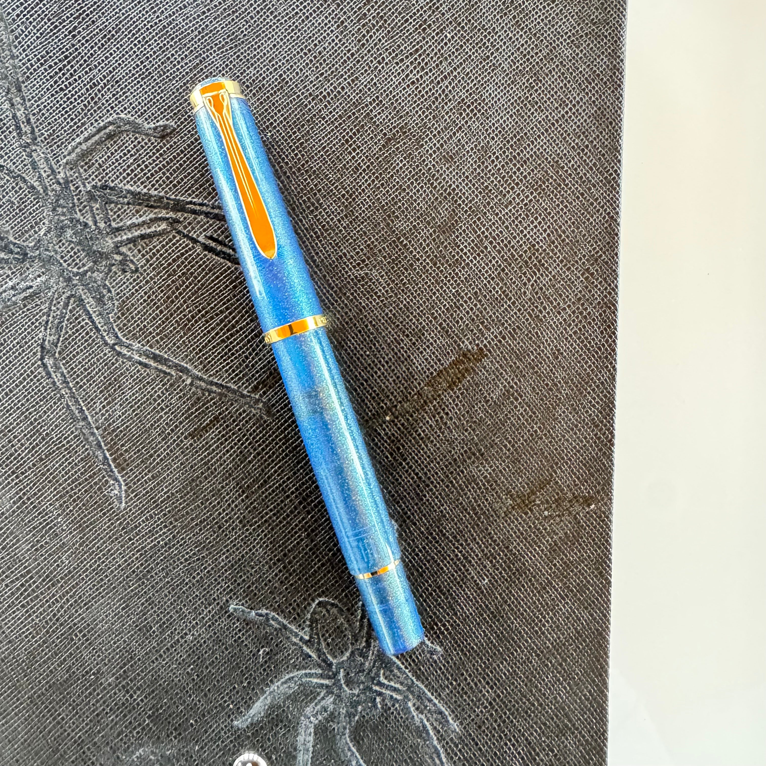 On Sale: Pelikan Classic M200 Fountain Pen - Golden Lapis (Special US Edition) - Pen Boutique Ltd
