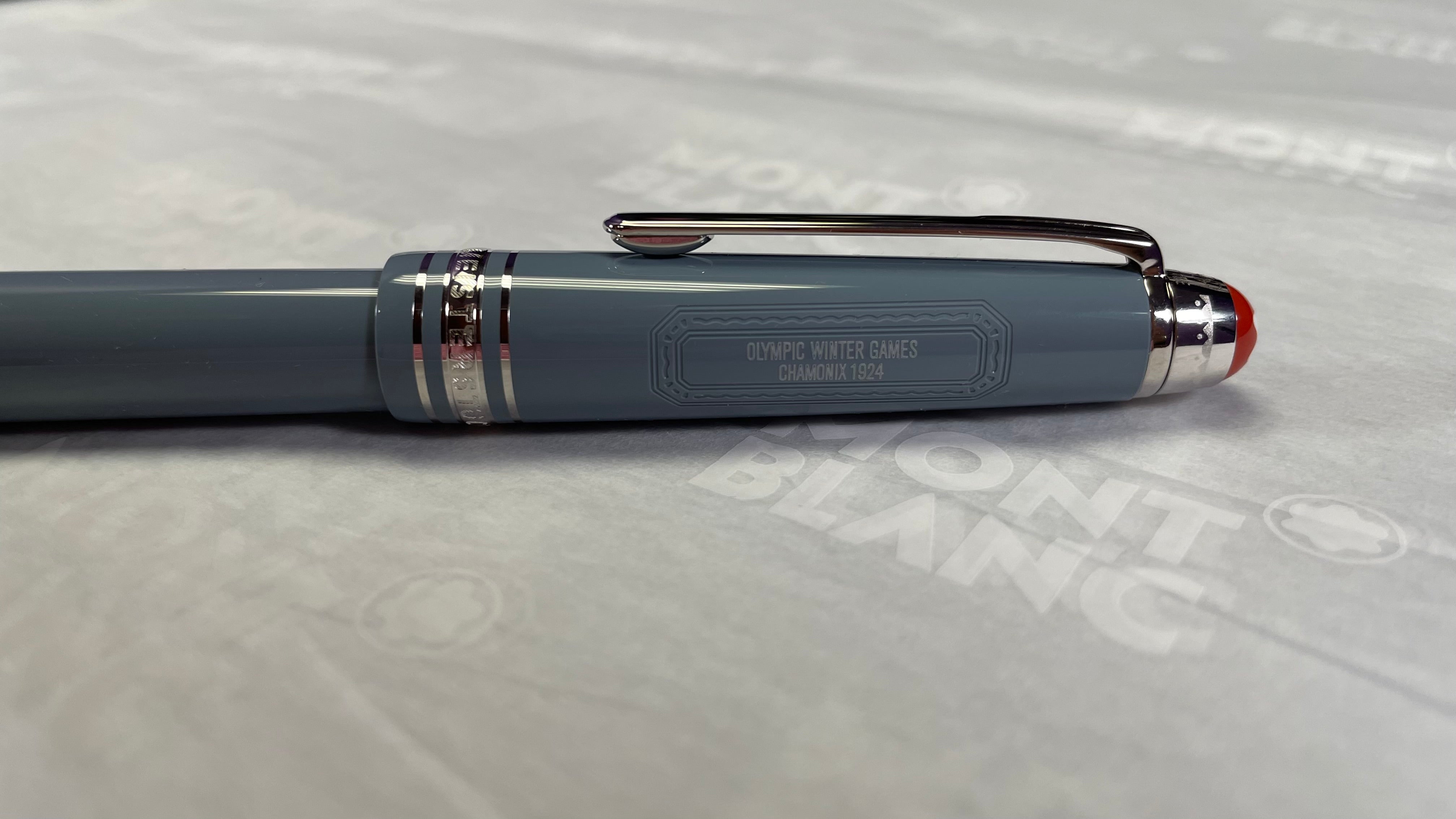 Montblanc Meisterstuck Rollerball Pen - 163 Olympics Chamonix - Pen Boutique Ltd