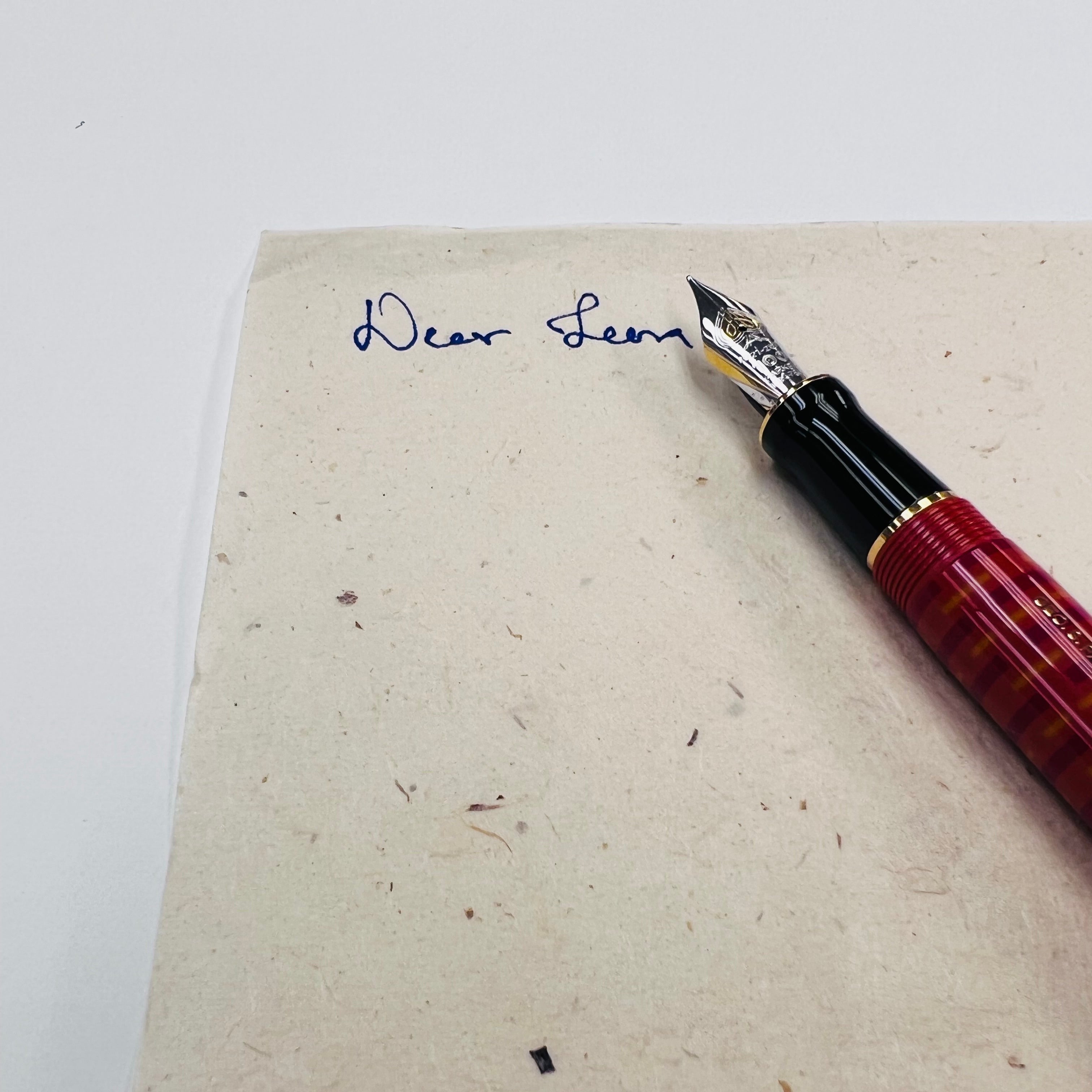 Girologio Repurposed Italian Leather Writing Mat - Pen Boutique Ltd