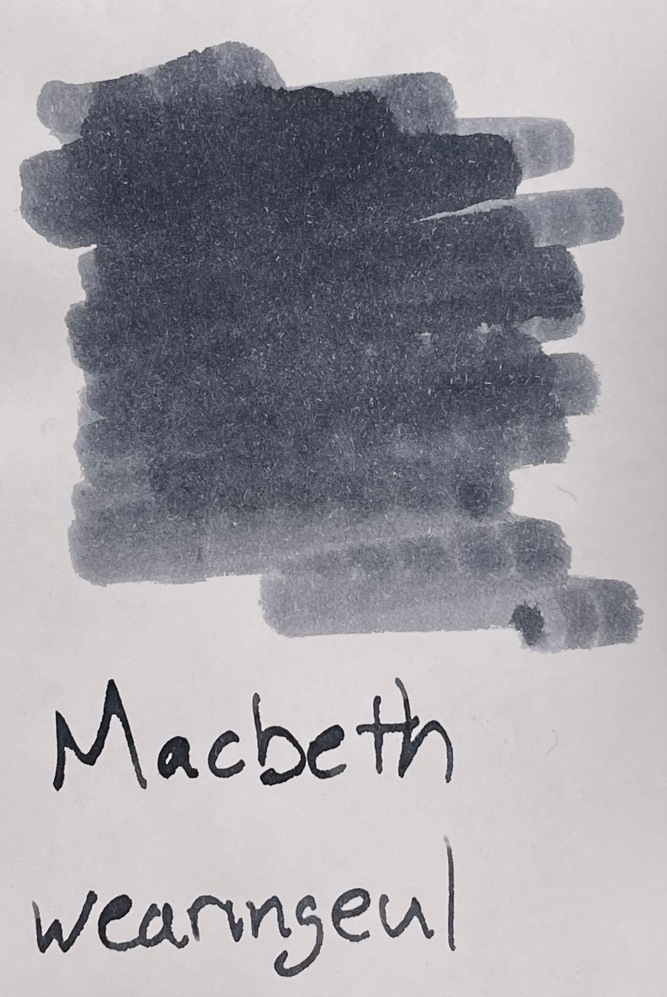 Wearingeul World Literature Ink Bottle - Macbeth (30ml) - Pen Boutique Ltd