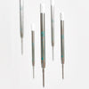 Monteverde Capless Gel Refill (to fit Parker) - Turquoise - 0.7 mm Fine Point (1/pack) - Pen Boutique Ltd