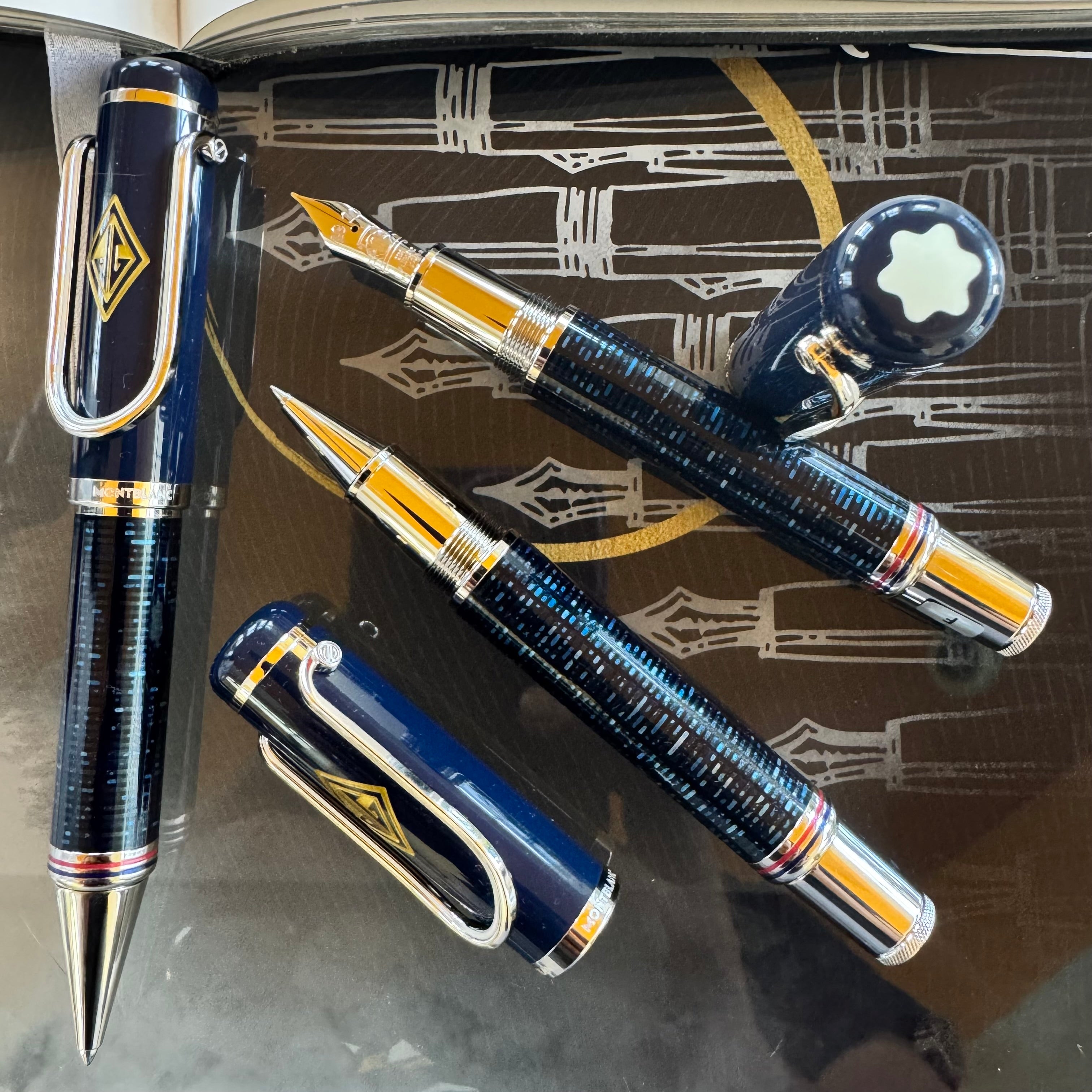 Montblanc Great Characters Ballpoint Pen - Great Gatsby (Special Edition) - Pen Boutique Ltd