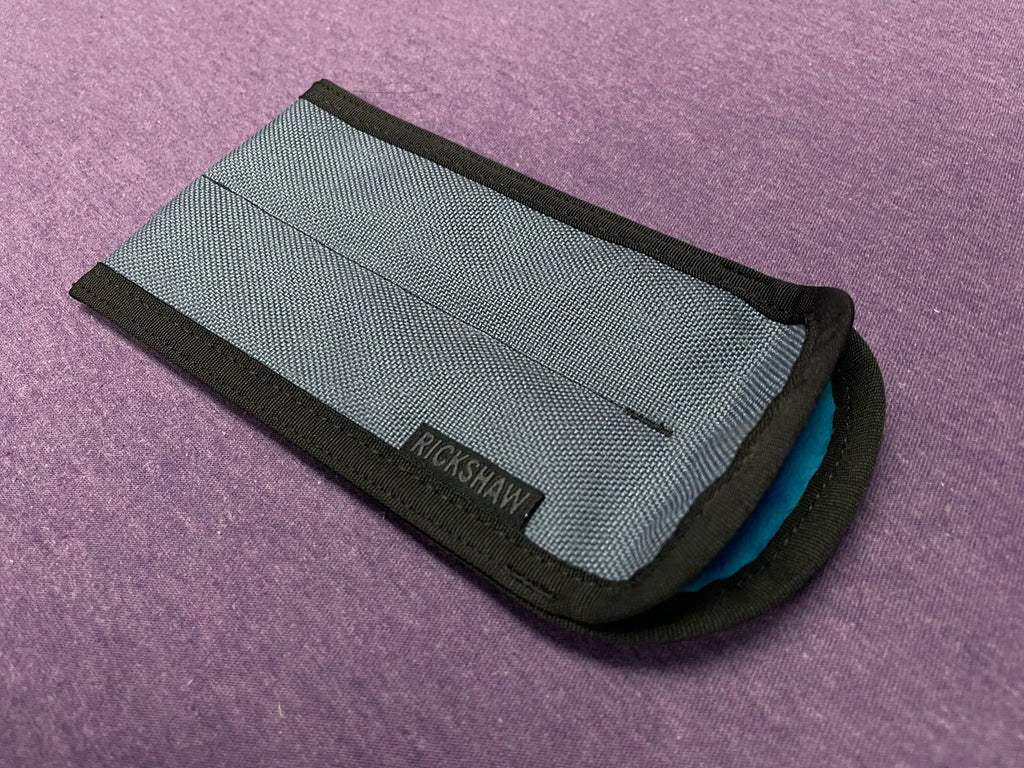 Rickshaw Plush Coozy Pen Case - Blue Skies - Large (2 Pen) - Pen Boutique Ltd