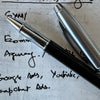On Sale: Sheaffer 100 Fountain Pen and Rollerball SET - Black Lacquer Chrome Cap - Pen Boutique Ltd
