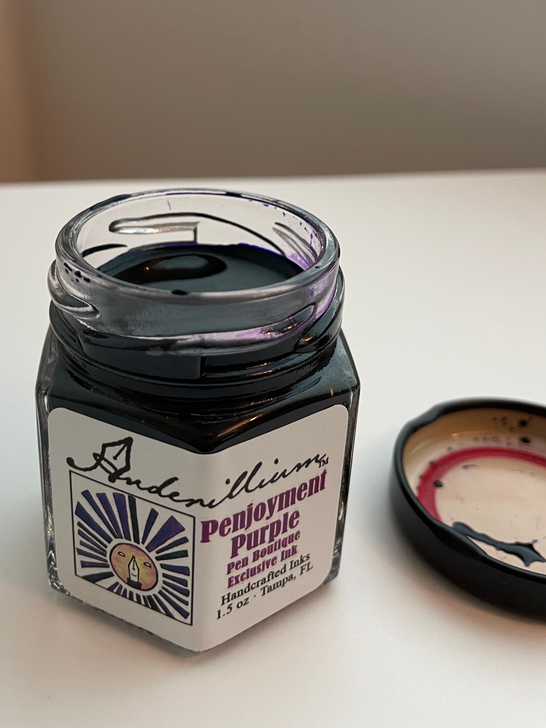 Pen Boutique Exclusive ink 1.5 oz bottle - Penjoyment Purple - Pen Boutique Ltd
