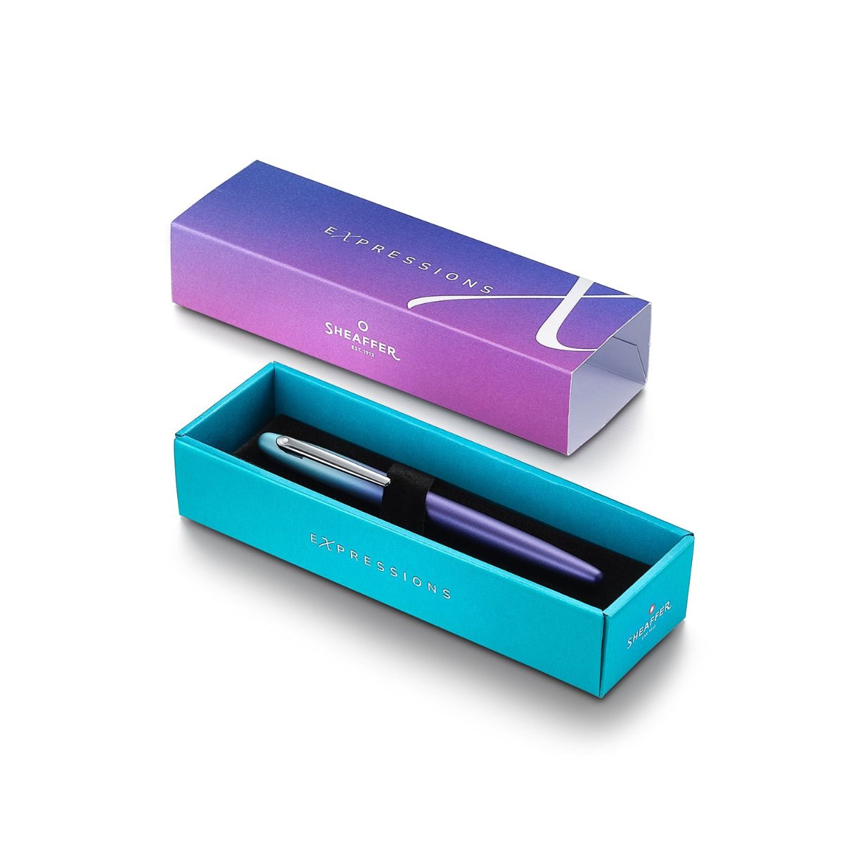 Sheaffer VFM Fountain Pen - Expressions Blue Purple - Pen Boutique Ltd