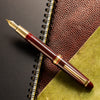 Sailor 1911L Fountain Pen - Muted Red - Casual L Stable Gold Trim - Pen Boutique Ltd