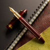 Sailor 1911L Fountain Pen - Muted Red - Casual L Stable Gold Trim - Pen Boutique Ltd