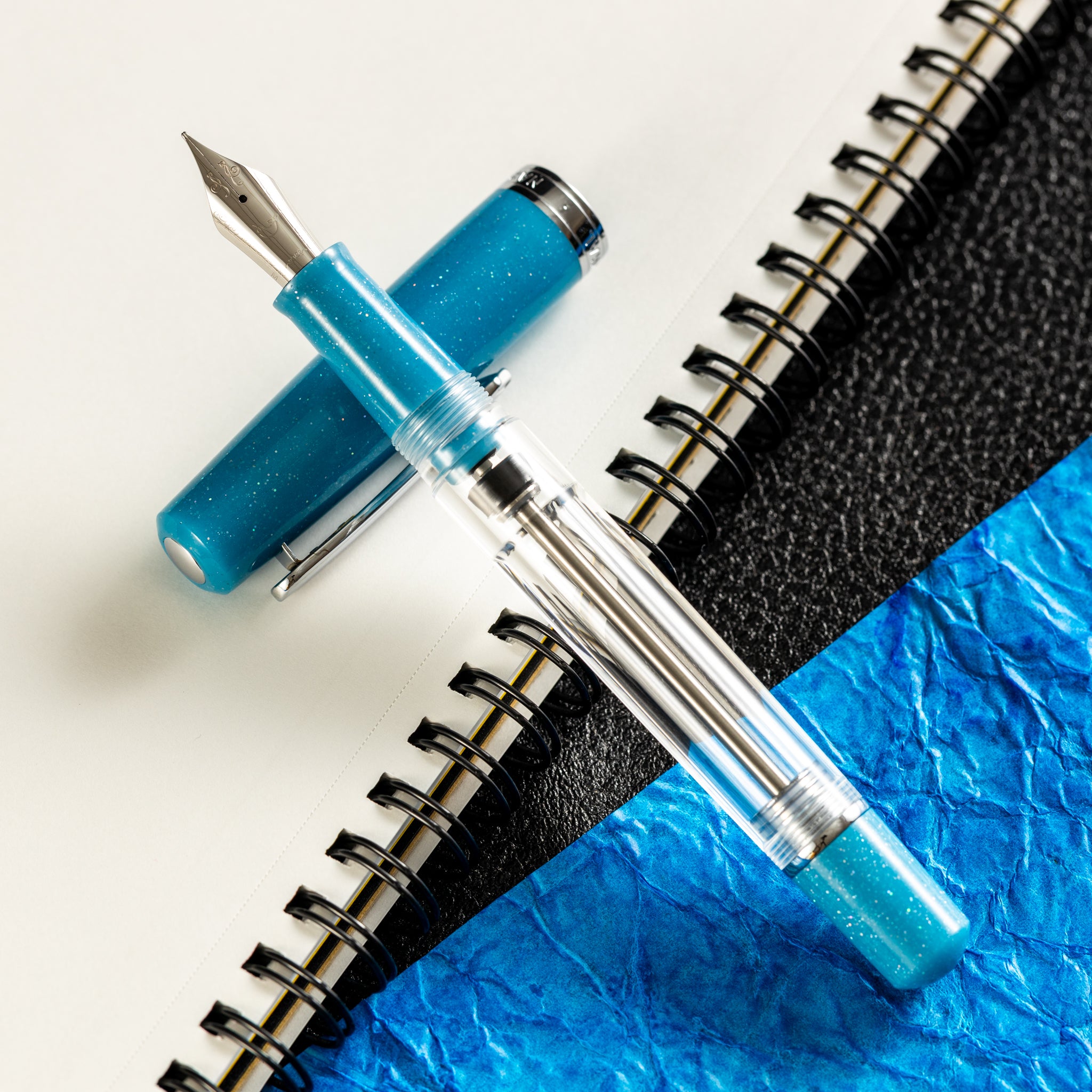 Nahvalur Original Plus Fountain Pen - Powder Blue - Pen Boutique Ltd