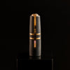 Visconti Homo Sapiens Fountain Pen – Volcano Lava Black – Bronze Trim-Pen Boutique Ltd