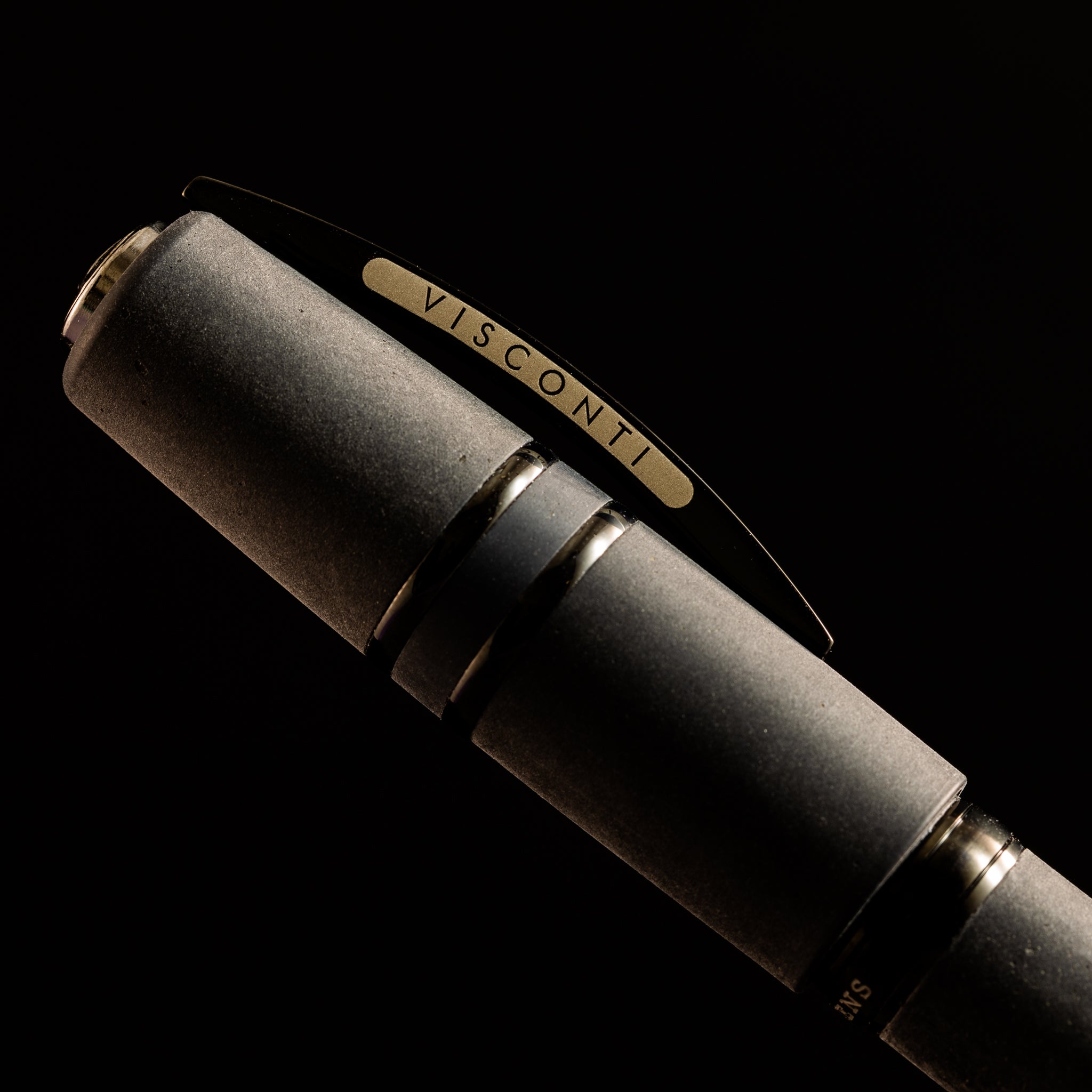 Visconti Homo Sapiens Fountain Pen - Dark Age - Volcano Lava Black-Pen Boutique Ltd
