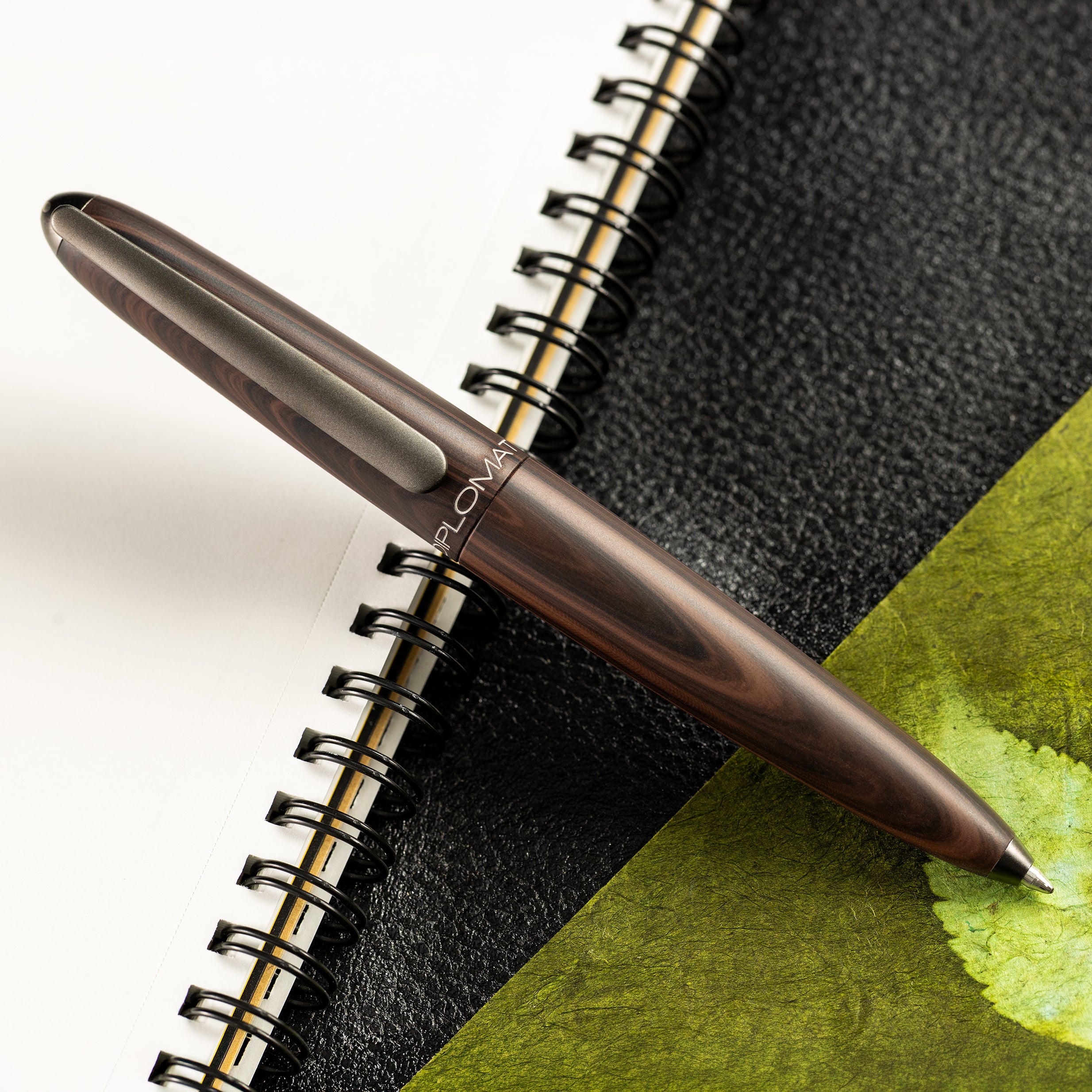 Diplomat Aero Ballpoint Pen - Black Forest - Pen Boutique Ltd