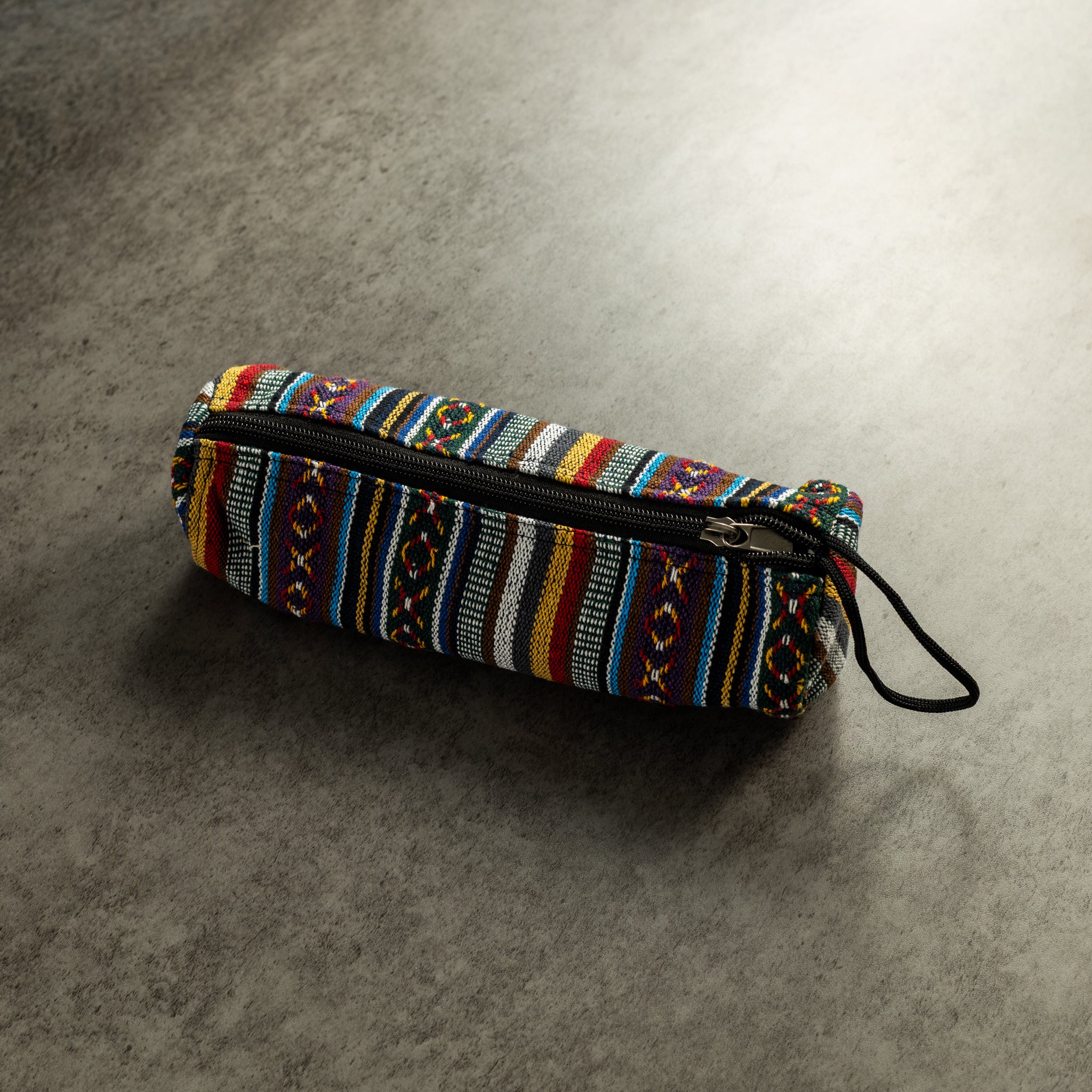 Pen Boutique Sherpa Clothing Pen and Pencil Bag - Multicolor Stripe Print (Zipper Closure) - Pen Boutique Ltd