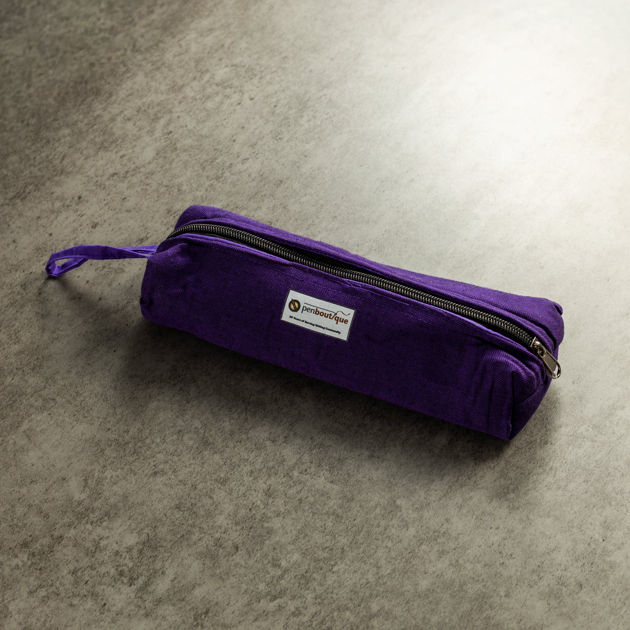 Pen Boutique Pencil Bag - Violet (Zipper Closure) - Handmade - Pen Boutique Ltd