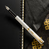 Waterman Impression Fountain Pen - White GT - Pen Boutique Ltd