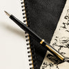 Waterman Impression Fountain Pen - Black - Gold Trim - Pen Boutique Ltd