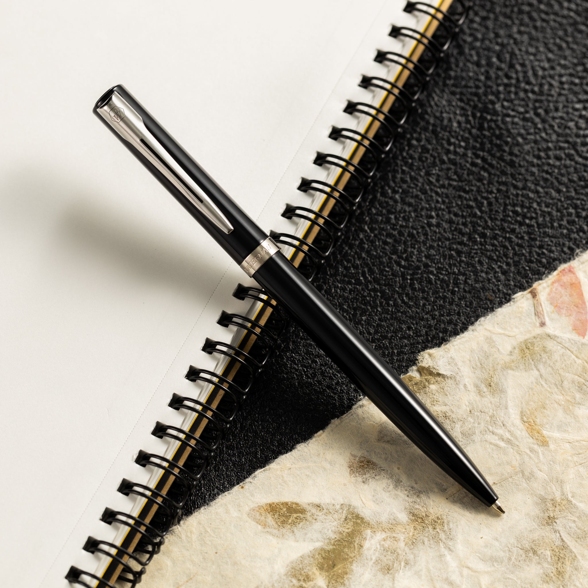 Waterman Impression Ballpoint Pen - Black CT - Pen Boutique Ltd