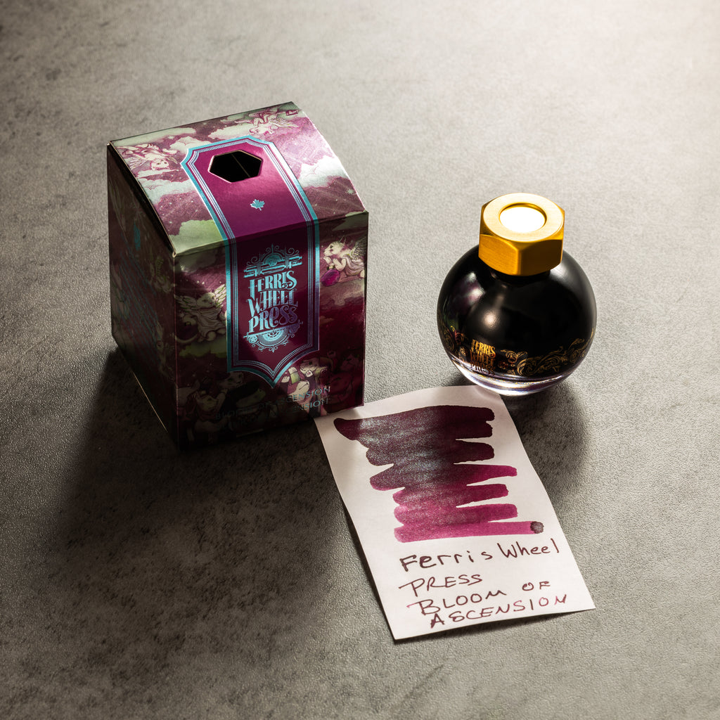 Ferris Wheel Press The Book of Knights Ink Bottle - Bloom of Ascension - 20ml - Pen Boutique Ltd