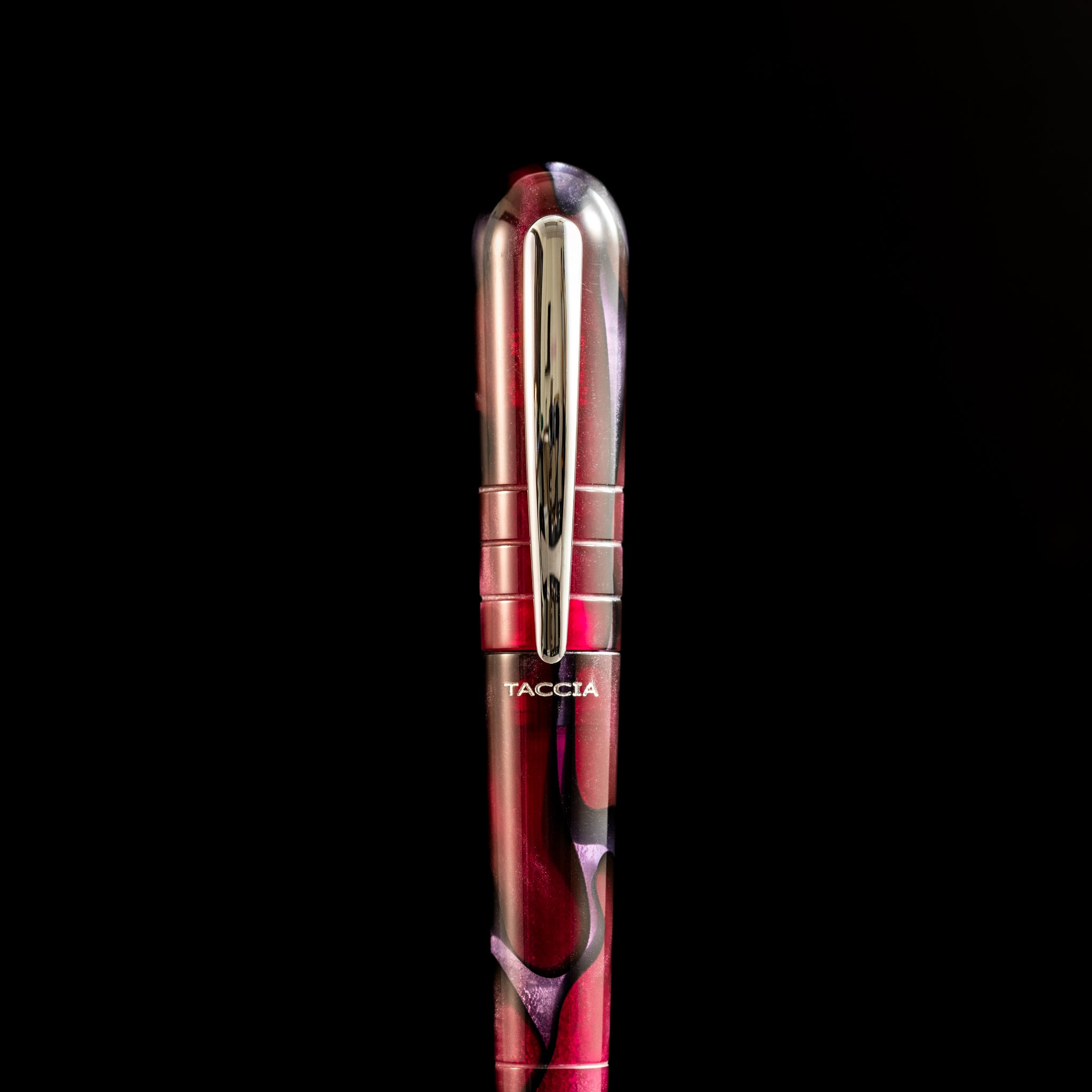 Taccia Callisto Ballpoint Pen - Magenta Comet - Pen Boutique Ltd