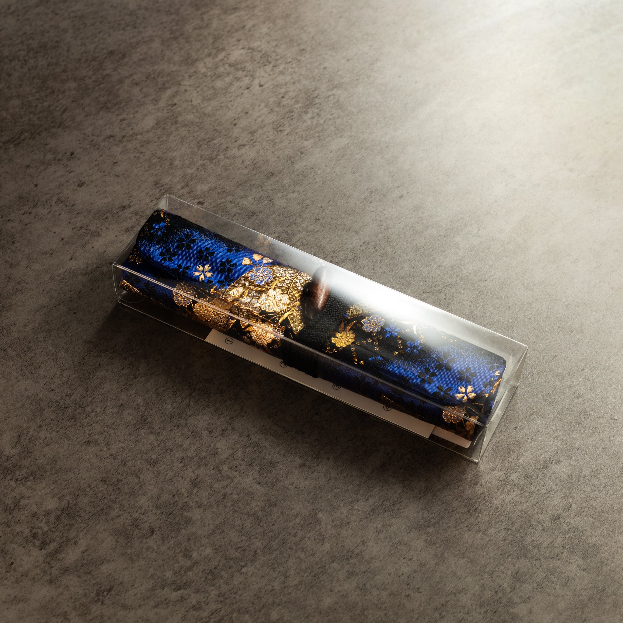 Taccia Kimono Pen Roll - Midnight Sakura - 8 Slot - Large - Pen Boutique Ltd