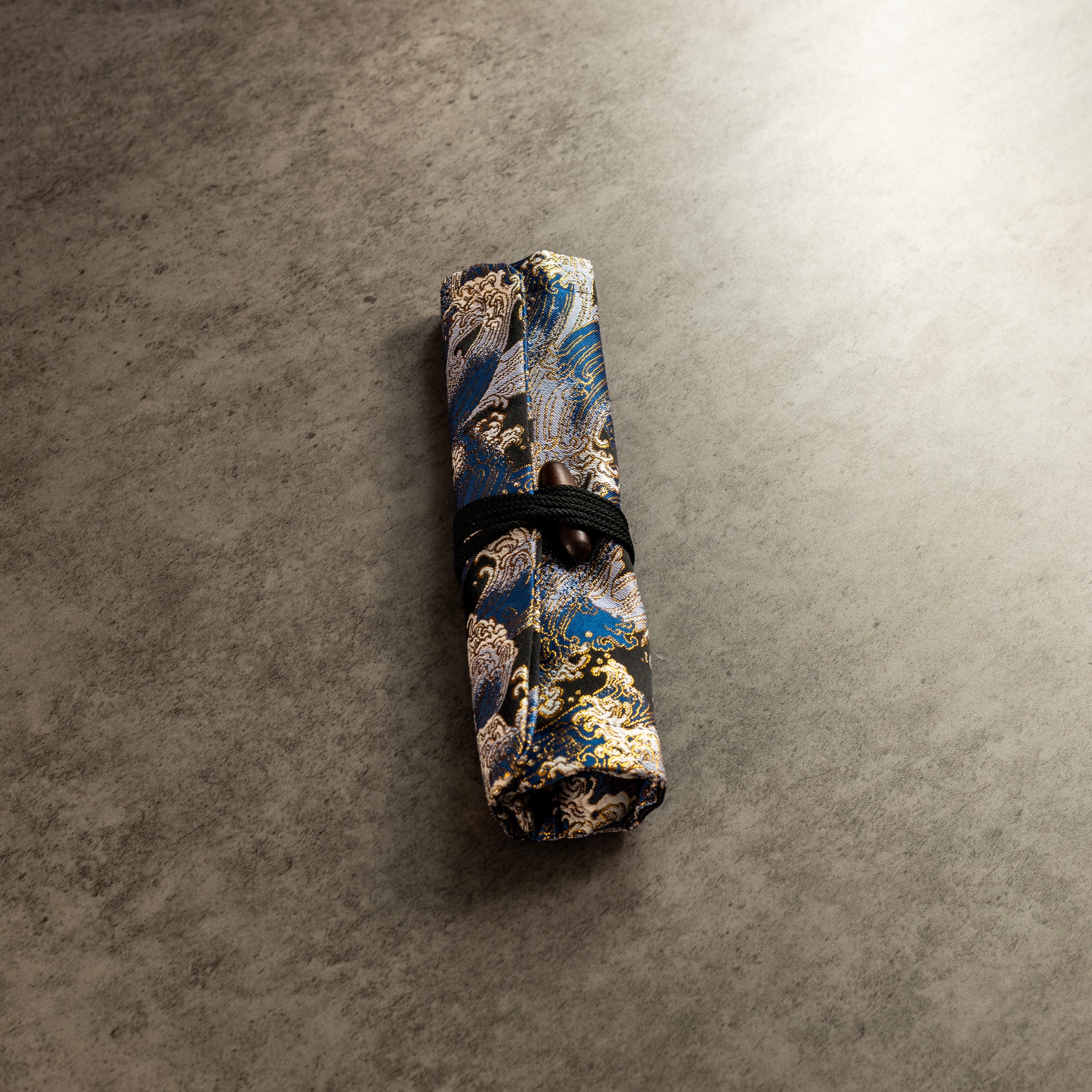 Taccia Kimono Pen Roll - Wave - 4 Slot - Small - Pen Boutique Ltd