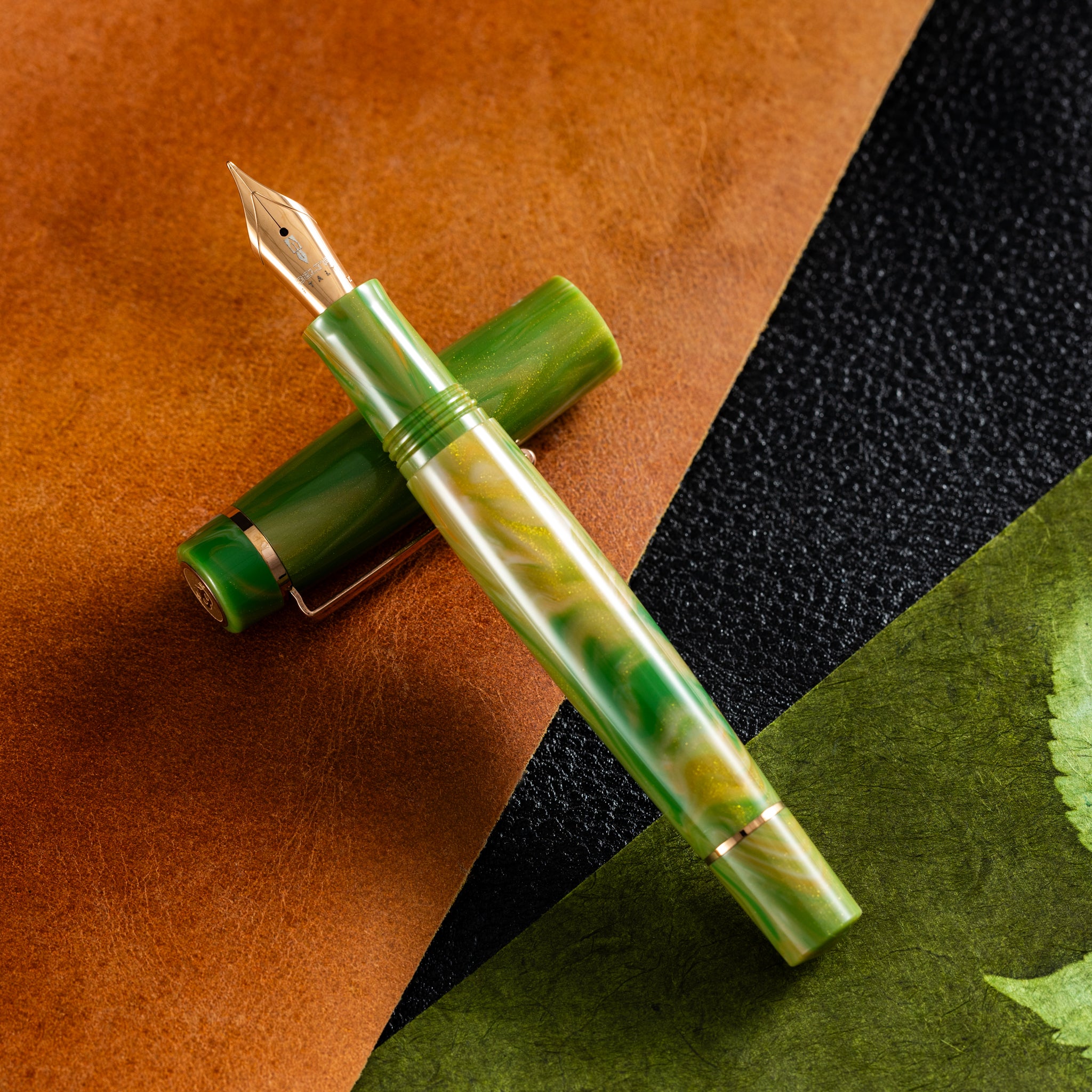 Delta Signs of the Time Fountain Pen - Rococo (Art Editions) - Pen Boutique Ltd