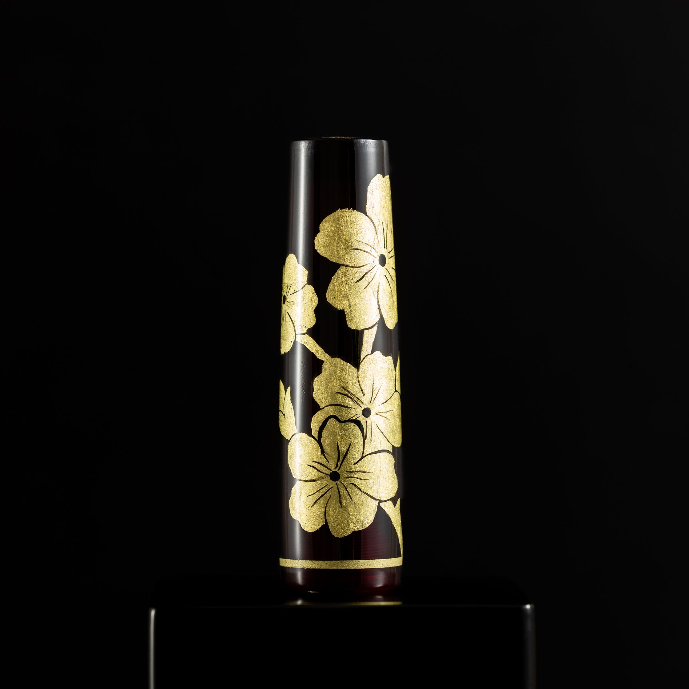 Zek Handpainted Tezhip Art Black with Gold Fountain Pen-Pen Boutique Ltd