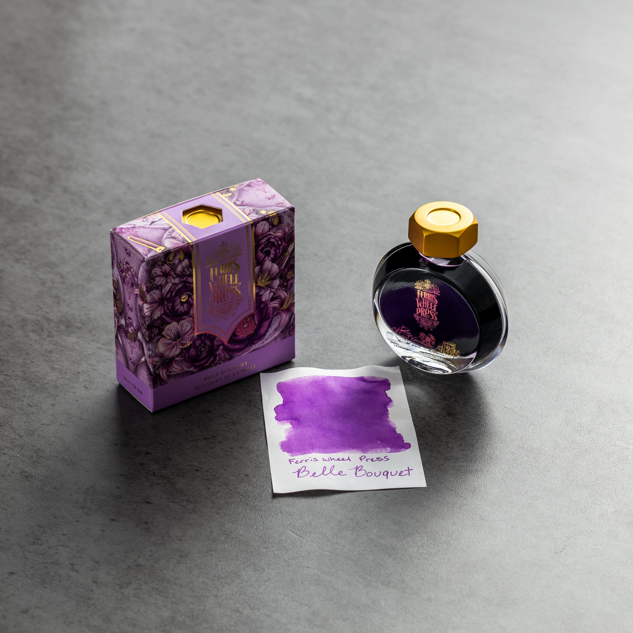 Ferris Wheel Press Ink Bottle - Belle Bouquet - 38ml - Pen Boutique Ltd