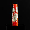Zek Handpainted Tezhip Art Flower Red with Silver Flower Fountain Pen-Pen Boutique Ltd