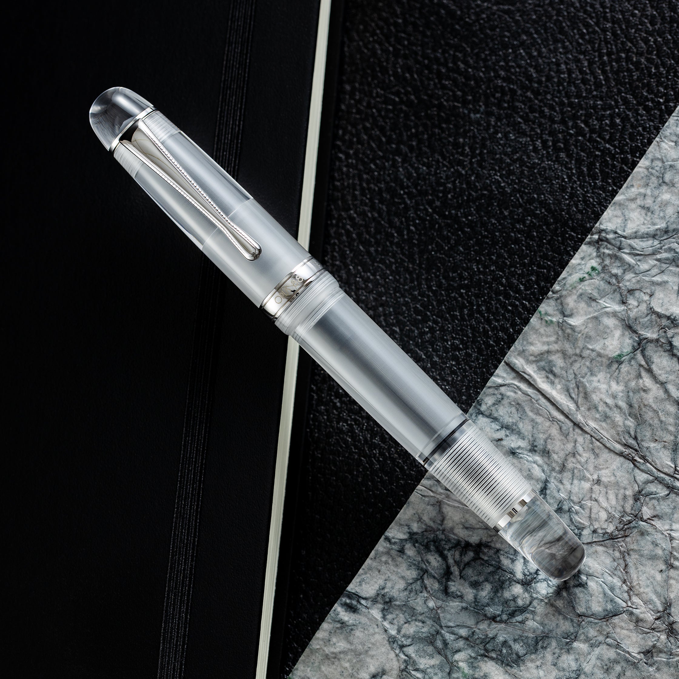 Opus 88 Jazz Fountain Pen - Clear Demo - Pen Boutique Ltd