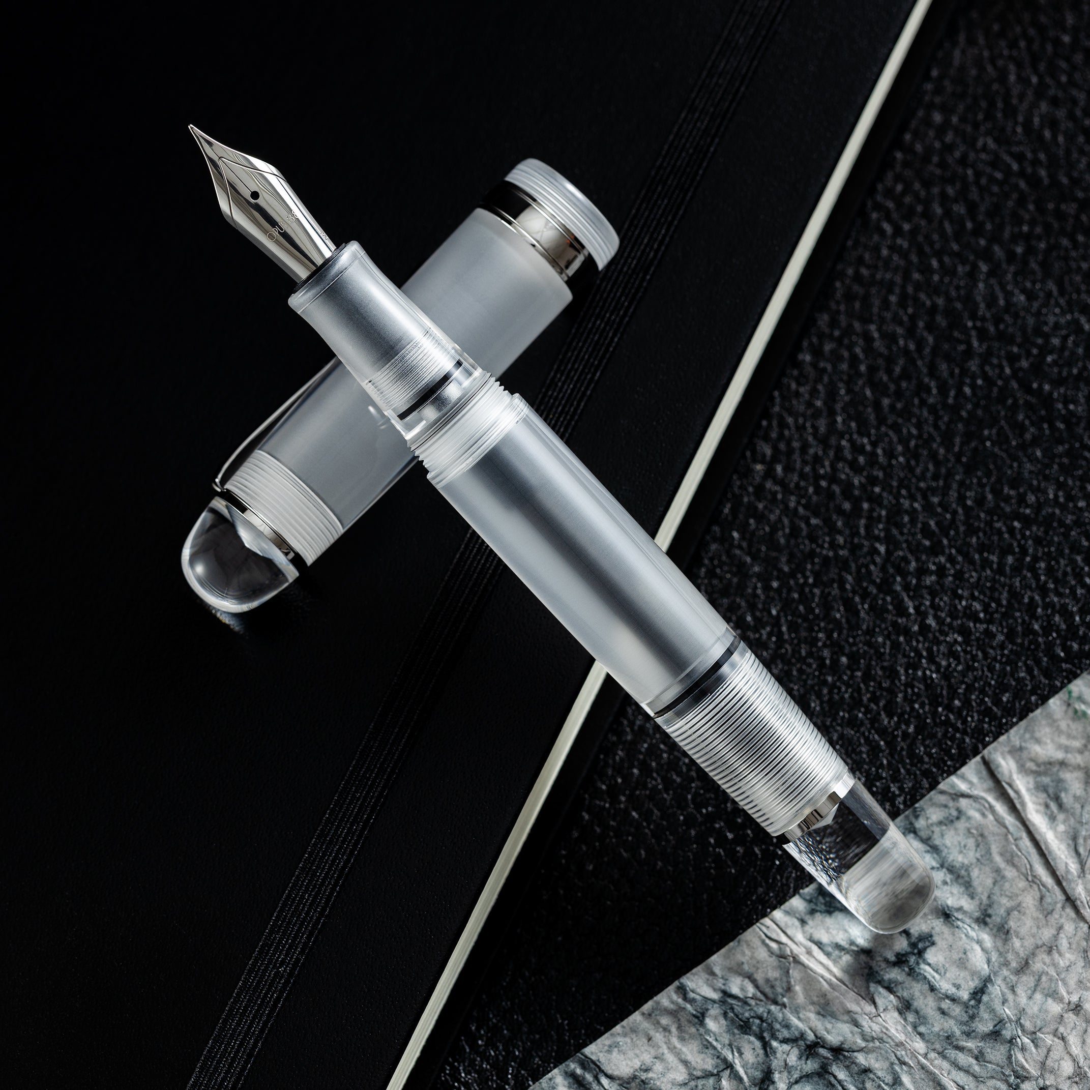 Opus 88 Jazz Fountain Pen - Clear Demo - Pen Boutique Ltd