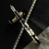 Zek Handpainted Tezhip Art Black with Silver Flower Fountain Pen-Pen Boutique Ltd