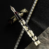 Zek Handpainted Tezhip Art Black with Silver Flower Fountain Pen-Pen Boutique Ltd