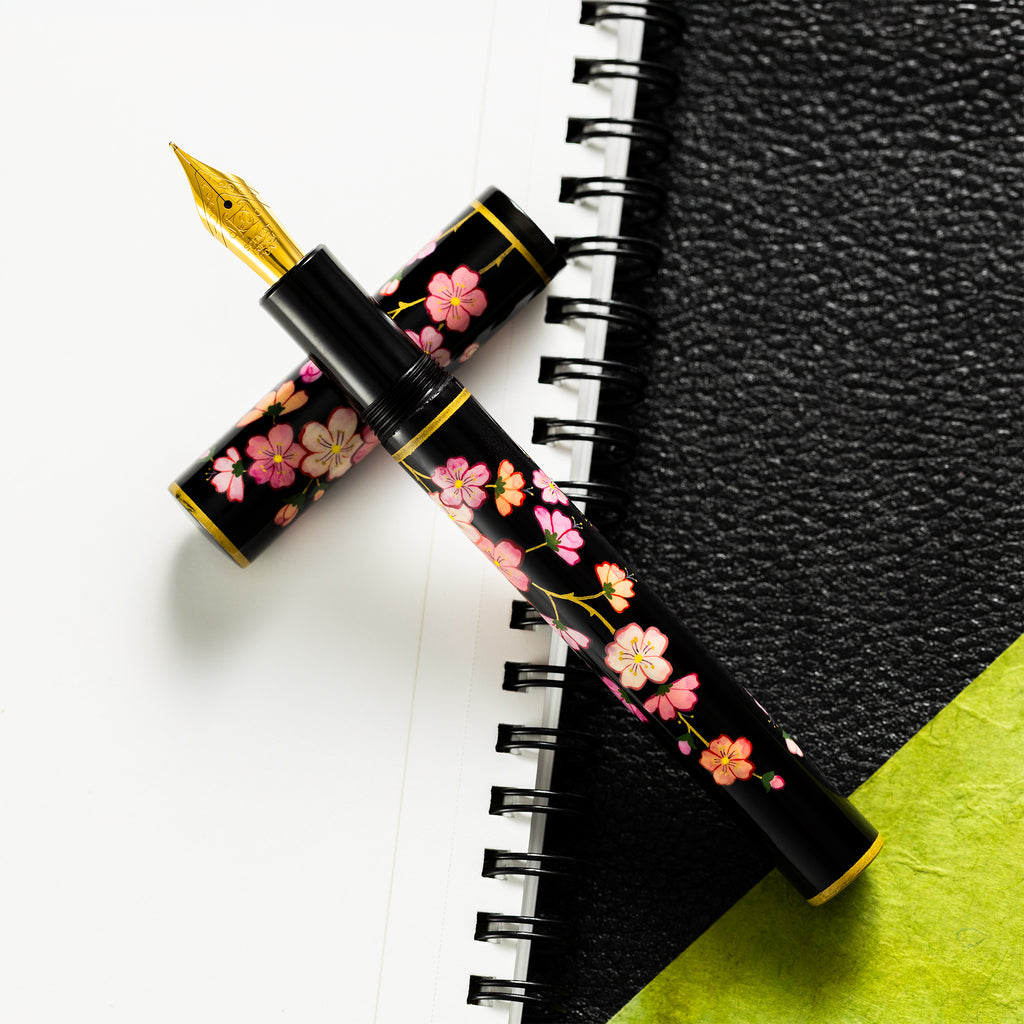 Zek Handpainted Tezhip Art Sakura Fountain Pen-Pen Boutique Ltd
