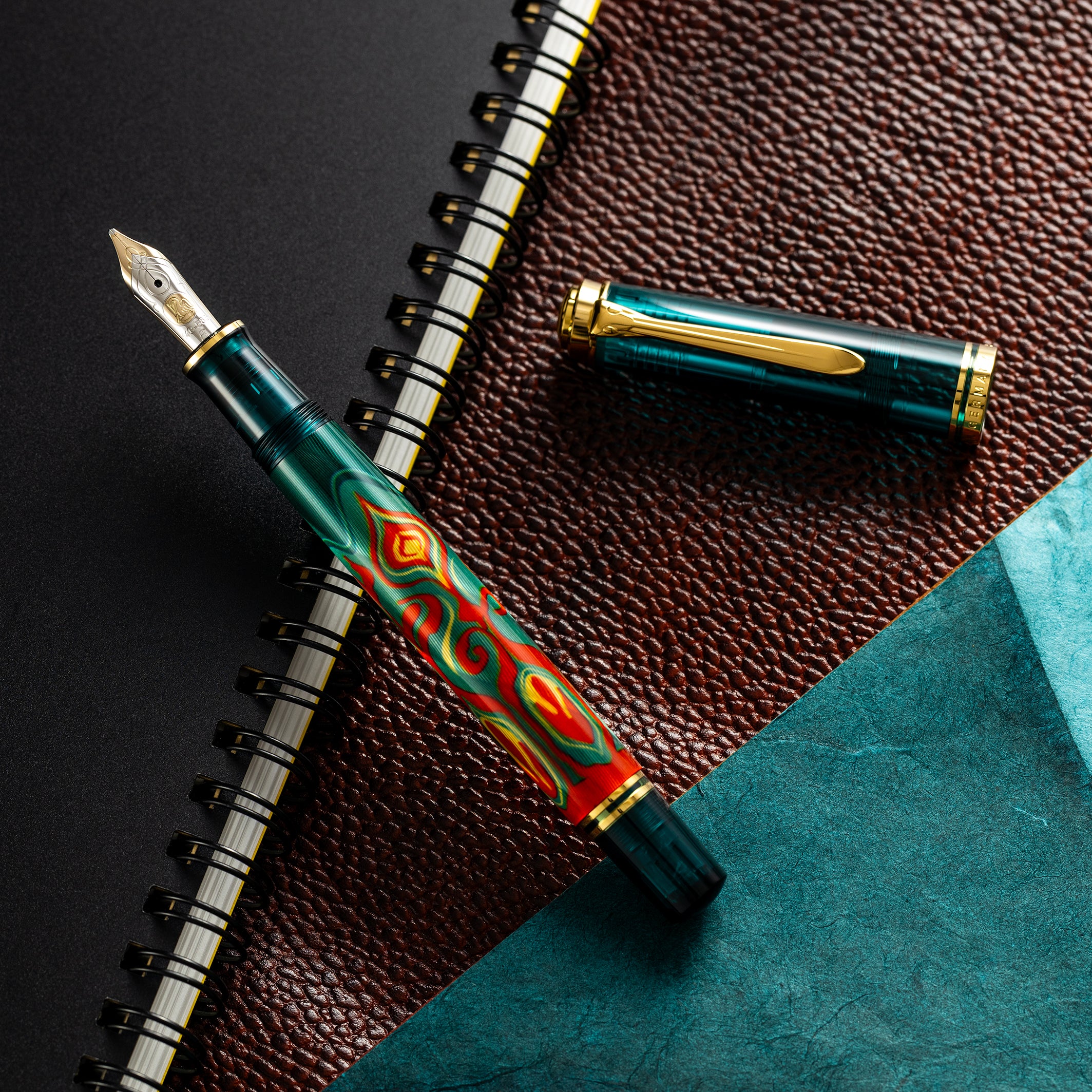 Pelikan Souverän® M601 Fountain Pen - Art Collection II Rudi Rother (Special Edition)-Pen Boutique Ltd