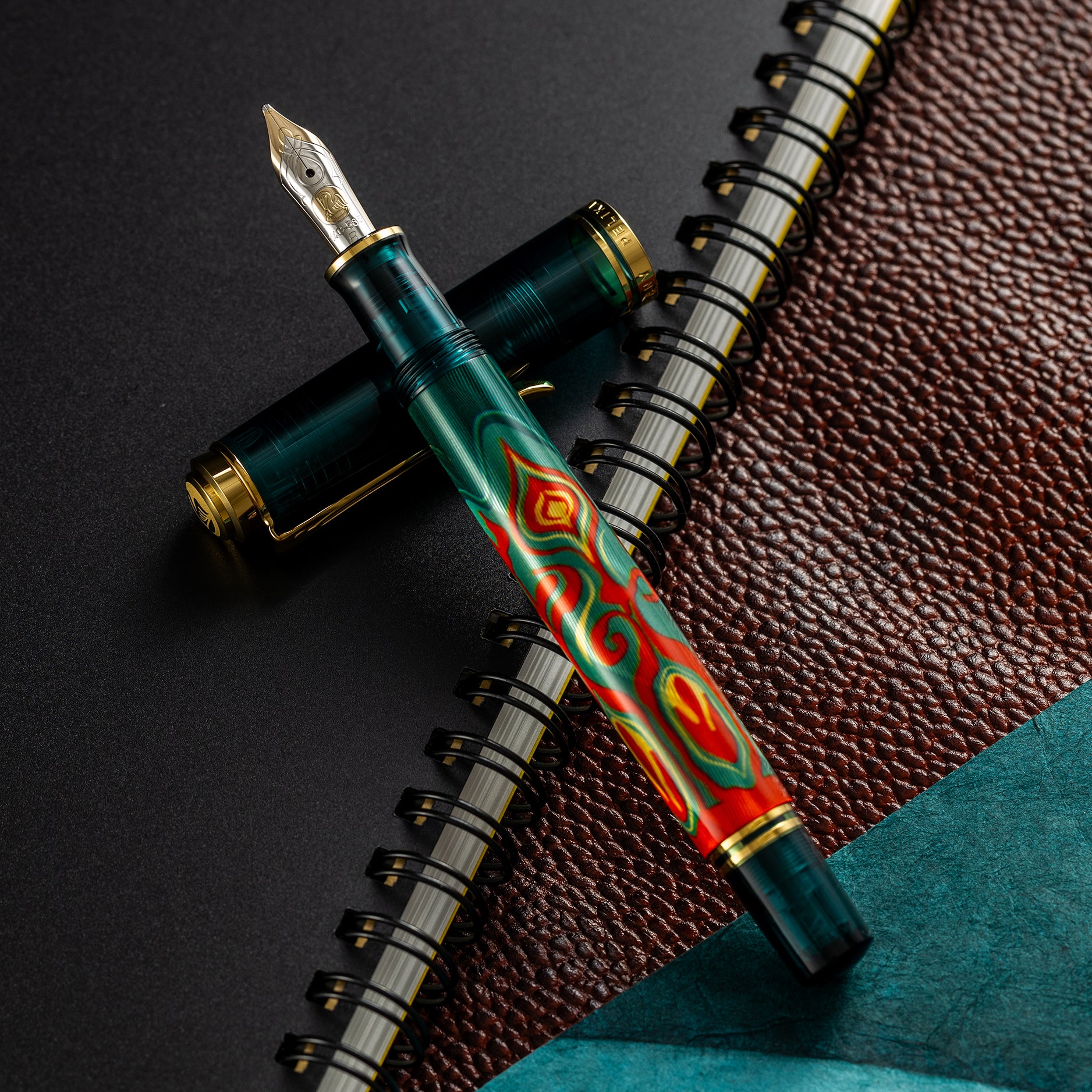 Pelikan Souverän® M601 Fountain Pen - Art Collection II Rudi Rother (Special Edition)-Pen Boutique Ltd