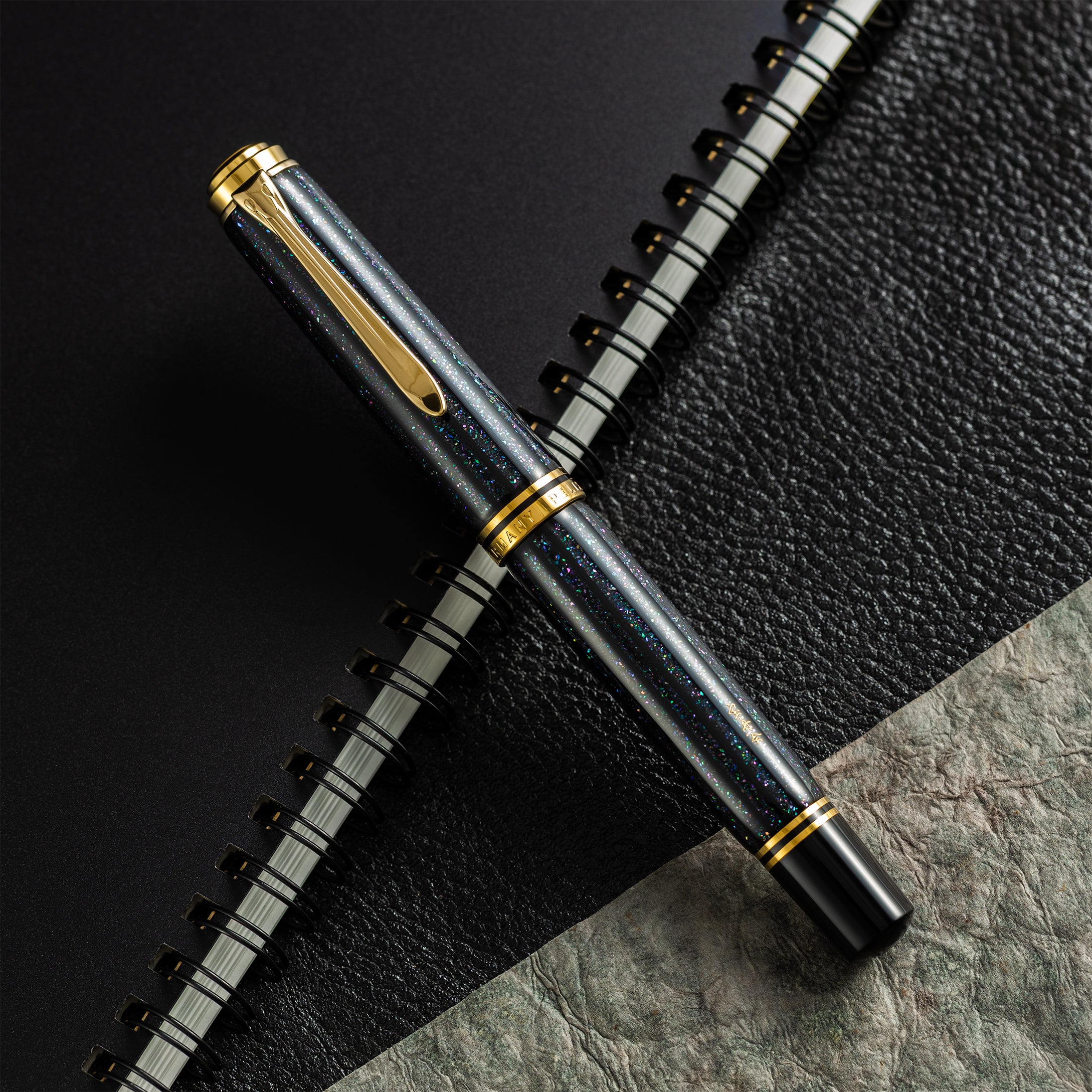 Pelikan Souveran M1000 Fountain Pen - Raden Stardust "Hoshikuzu" - 18k Nib (Limited Edition)-Pen Boutique Ltd