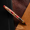 Maiora Ultra Ogiva Ballpoint Pen - Golden Rule - Gold Trim-Pen Boutique Ltd