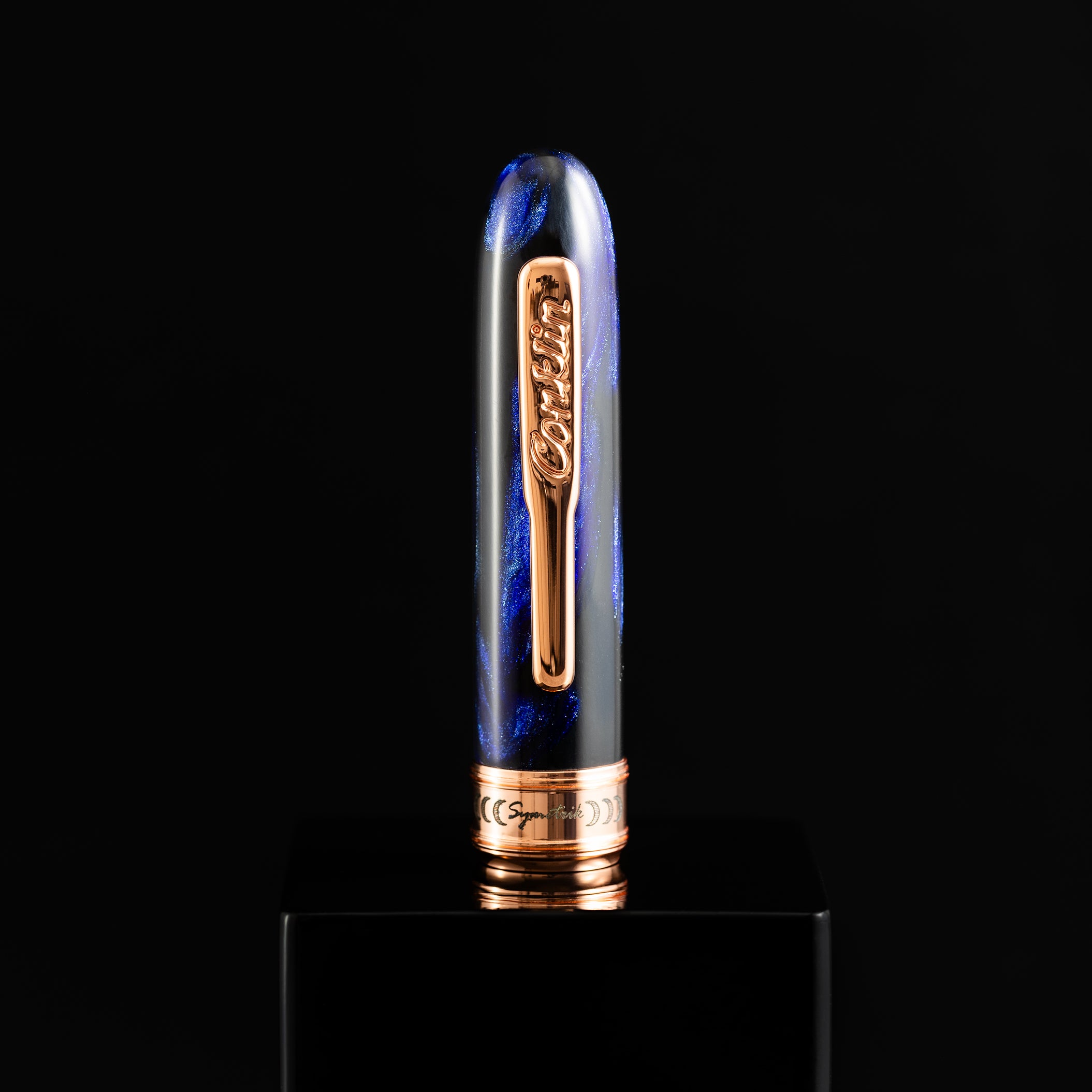 Conklin Symetrik Fountain Pen - Limited Edition - Mystic Soul "Energy" - Rose Gold Trim (Pen Boutique Exclusive)-Pen Boutique Ltd
