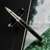 S T Dupont Line D Eternity Rollerball Pen - Popote Black - Palladium Trim (Medium) - Pen Boutique Ltd