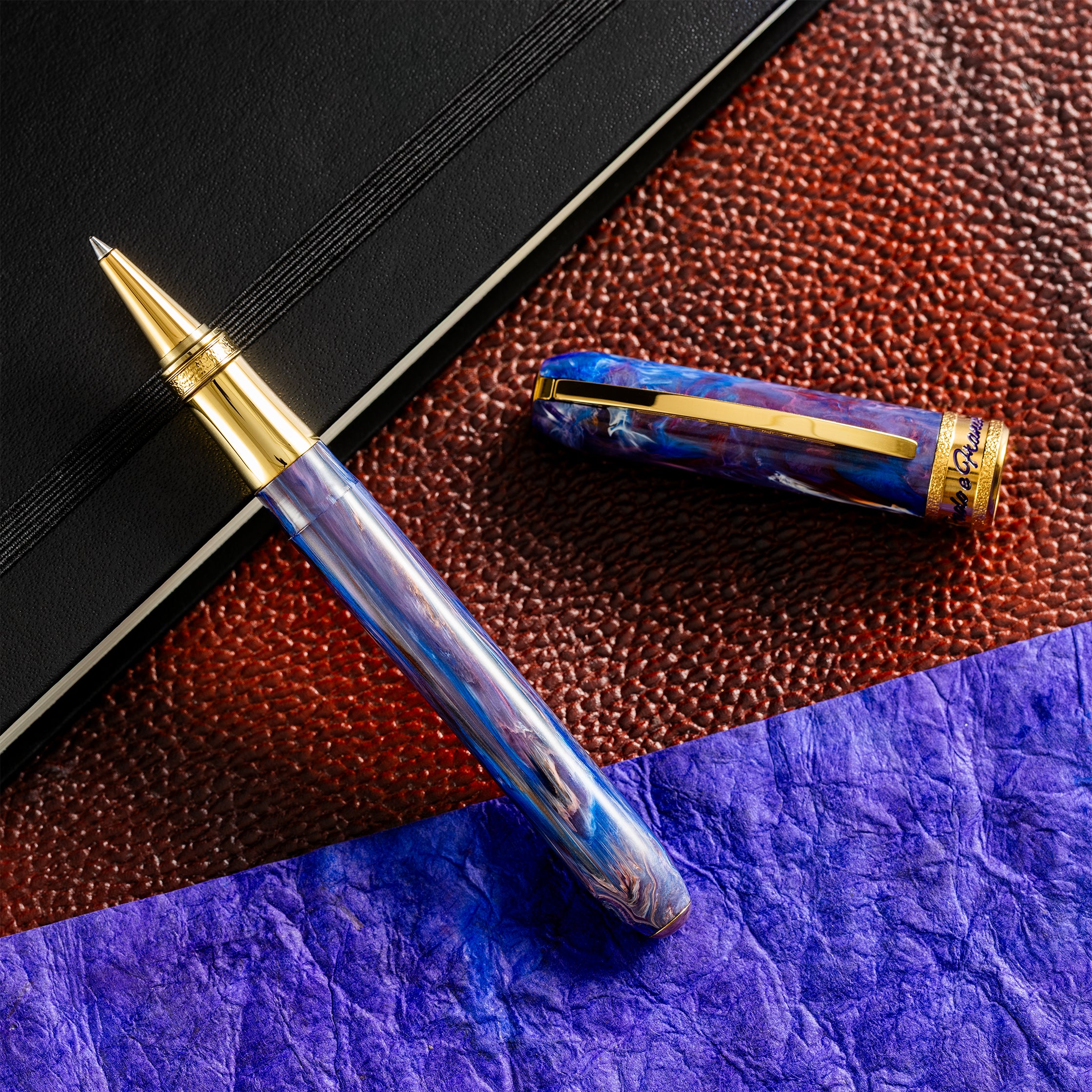 Visconti Comedia Rollerball Pen - Paolo & Francesca (Limited Edition) - Pen Boutique Ltd