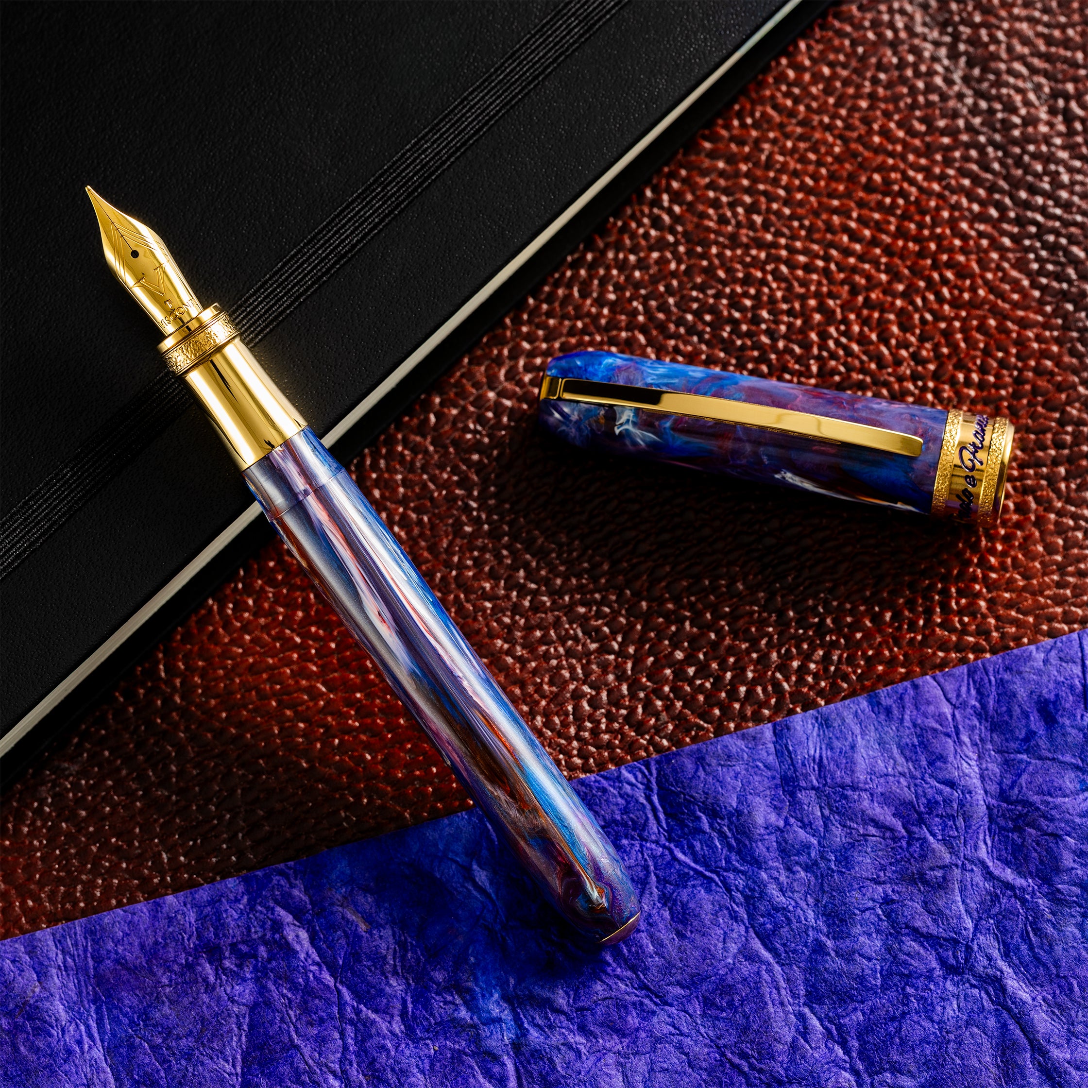 Visconti Comedia Fountain Pen - Paolo & Francesca (Limited Edition) - Pen Boutique Ltd