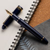 Sailor 1911L Fountain Pen - Shining Blue - 18K Gold Trim - Pen Boutique Ltd