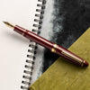 Sailor 1911L Fountain Pen - Shining Red - 18K Gold Trim - Pen Boutique Ltd
