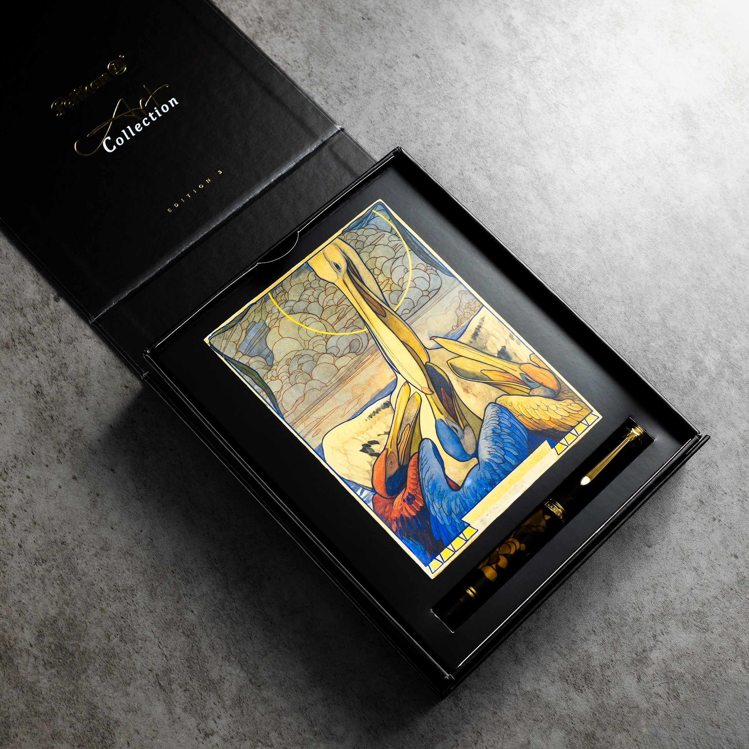 Pelikan Souveran Fountain Pen - M600 Art Collection III: Georg Tippel (Special Edition) - Pen Boutique Ltd