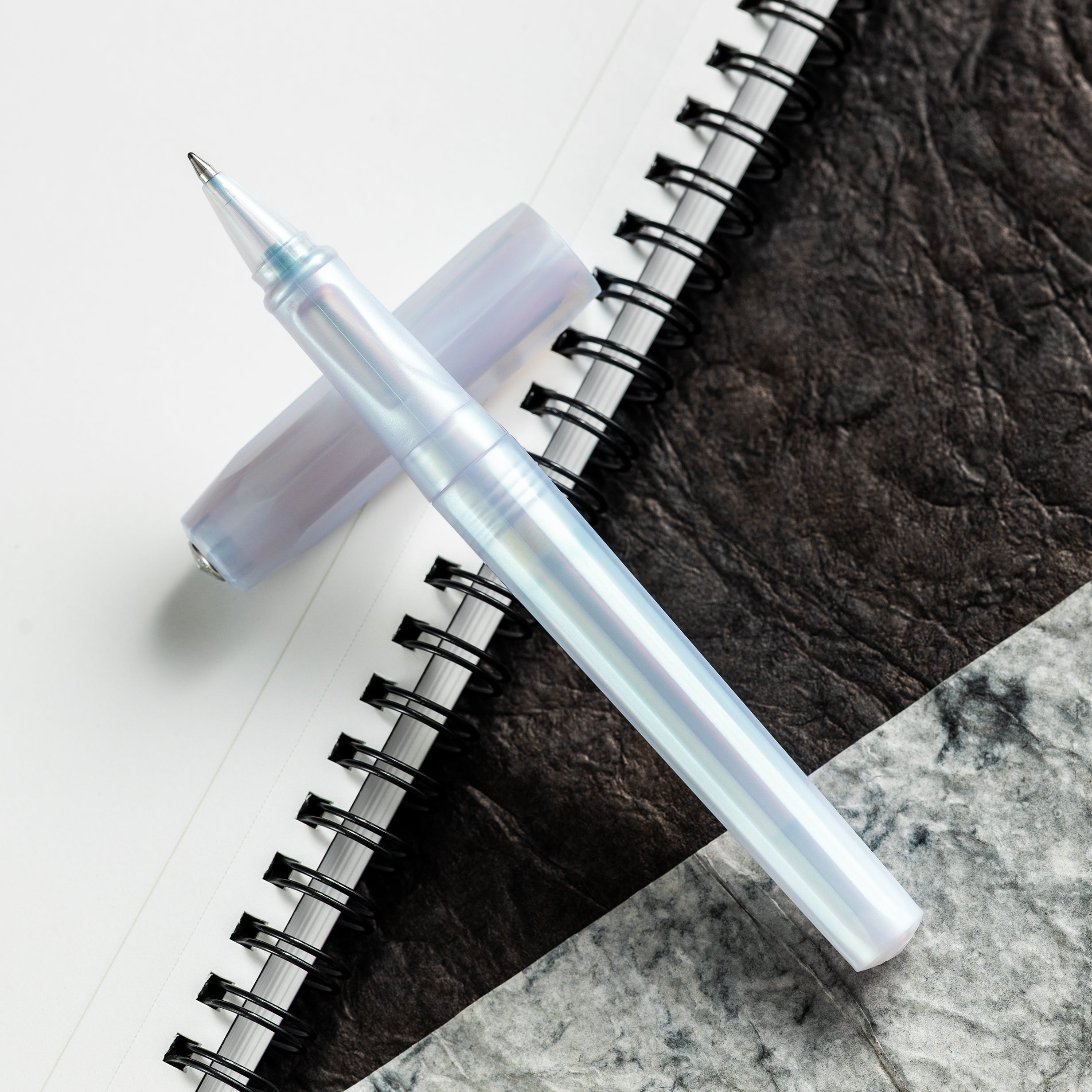 Kaweco Perkeo Rollerball Pen - Iridescent Pearl - Pen Boutique Ltd